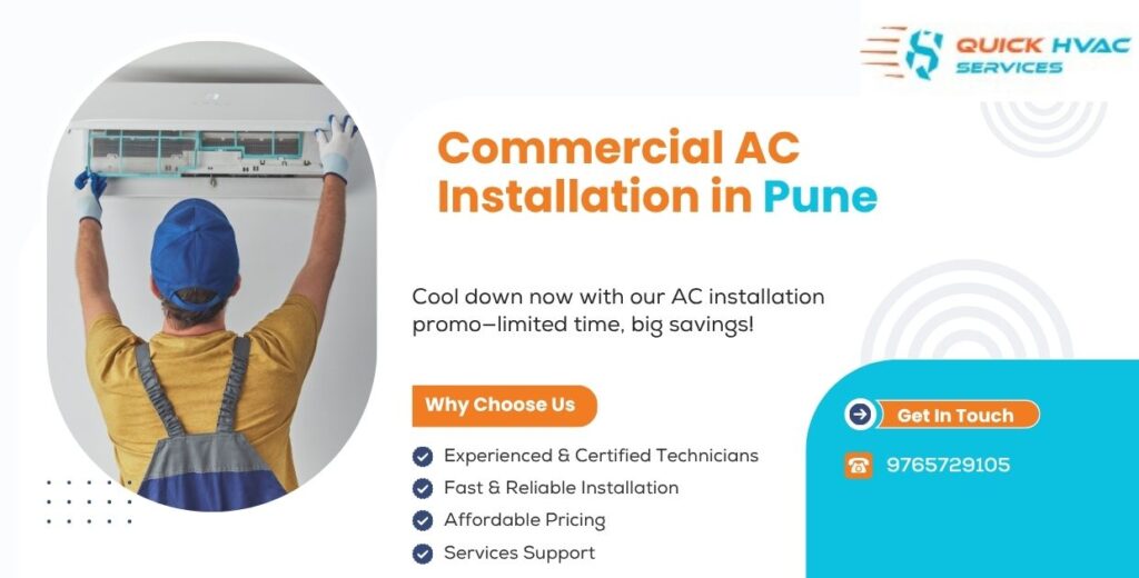 commercial ac installation in pune