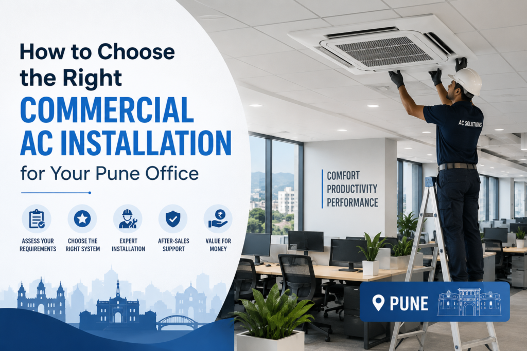 commercial ac installation in pune